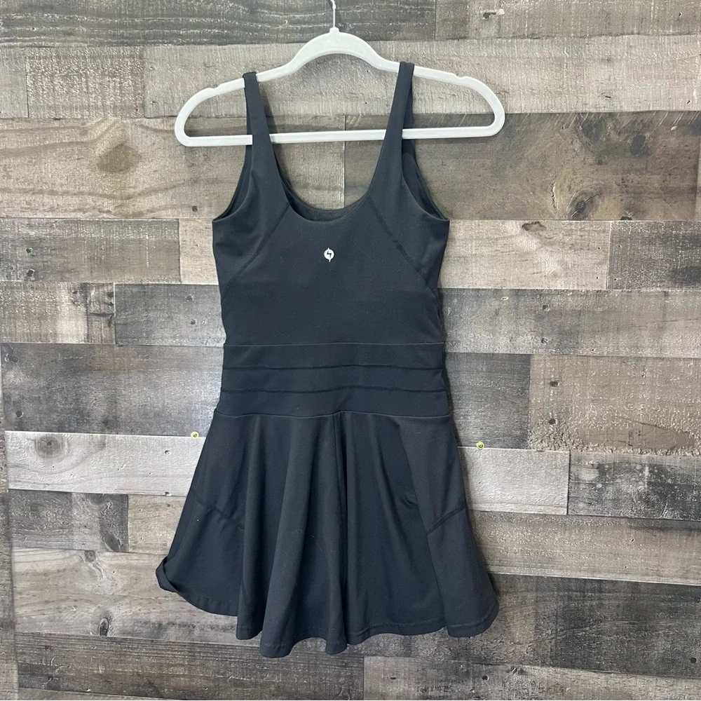 POPFLEX Twirl Dress in Black - Picture 3 of 10